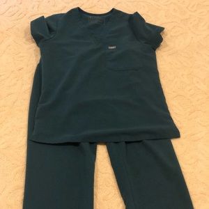 Figs scrubs.  Caribbean blue.  Discontinued color.